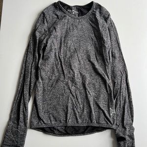 OrangeTheory Gray Work Out Long Sleeve Size small